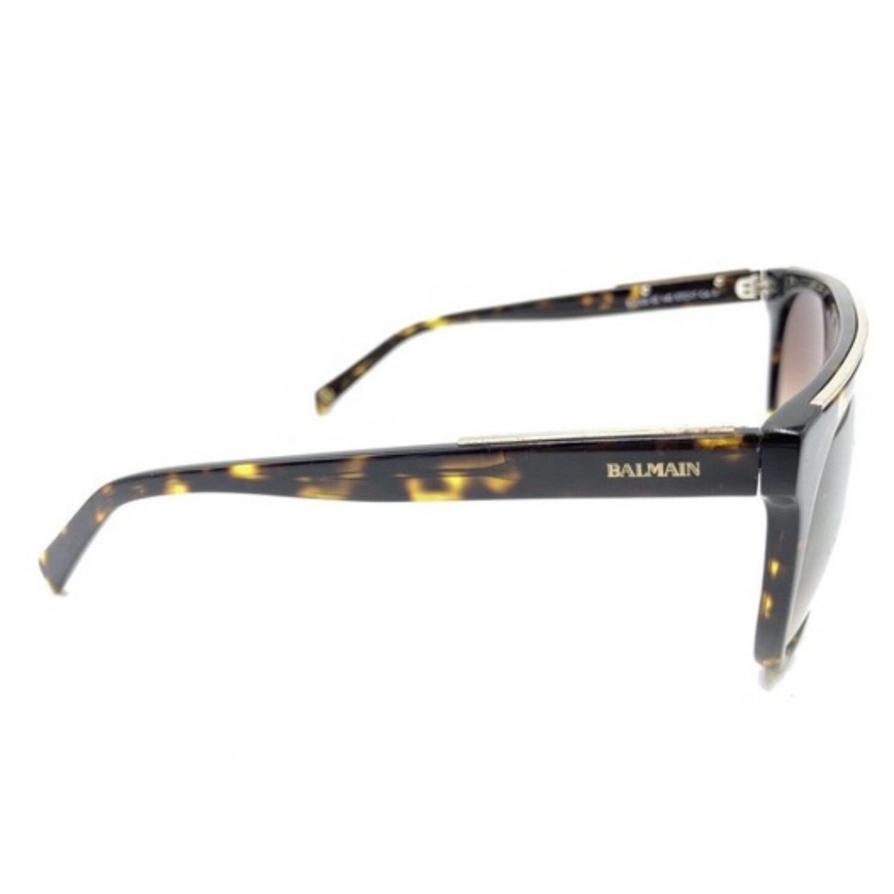 Balmain Tortoise Pattern Shield Sunglasses. Never… - image 3